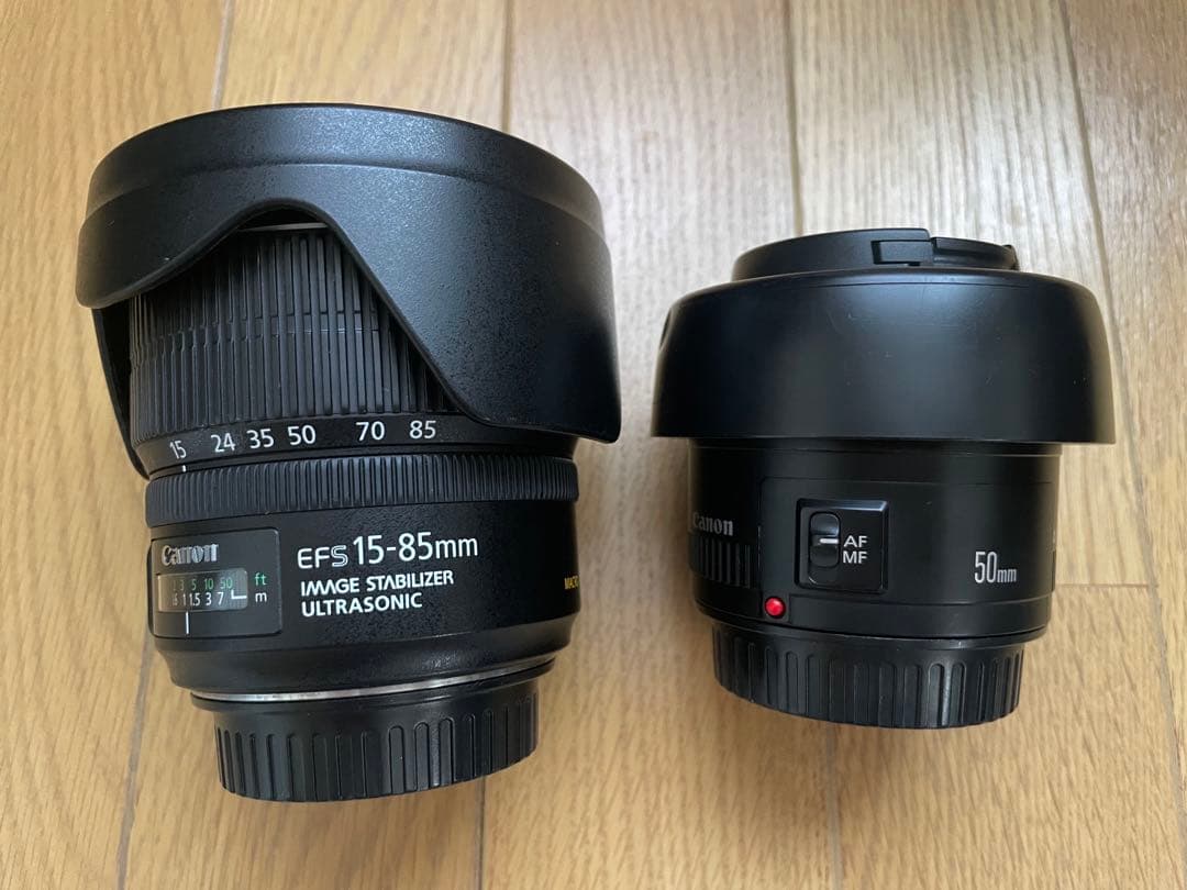 EOS 7D・ボディ／標準レンズ／単焦点レンズ　セット