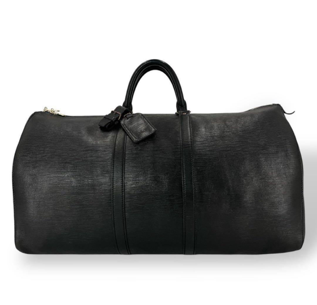 ルイヴィトン キーポル55 エピ 黒 ボストンバッグ 旅行バッグ