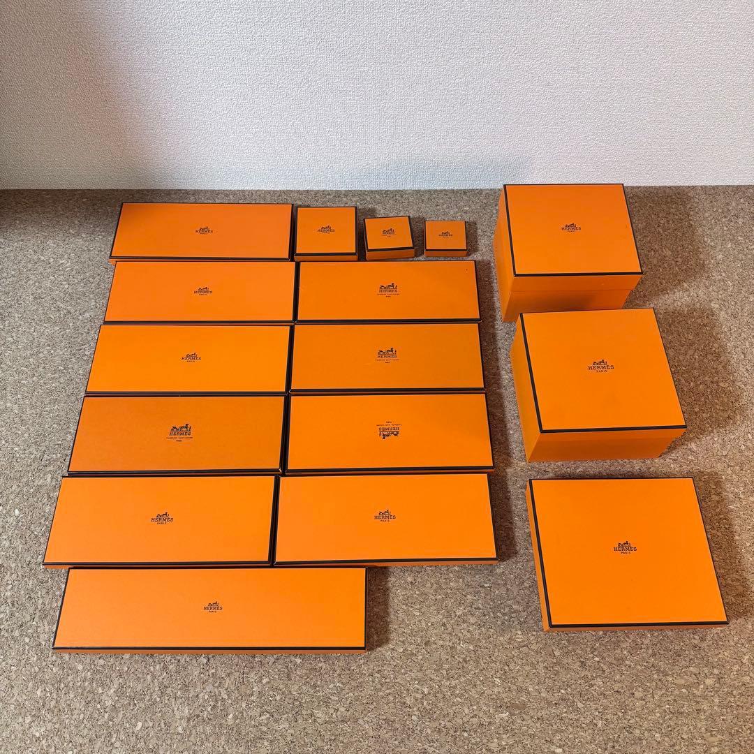 【極美品多数】HERMESエルメス 空箱 40点　まとめ売り