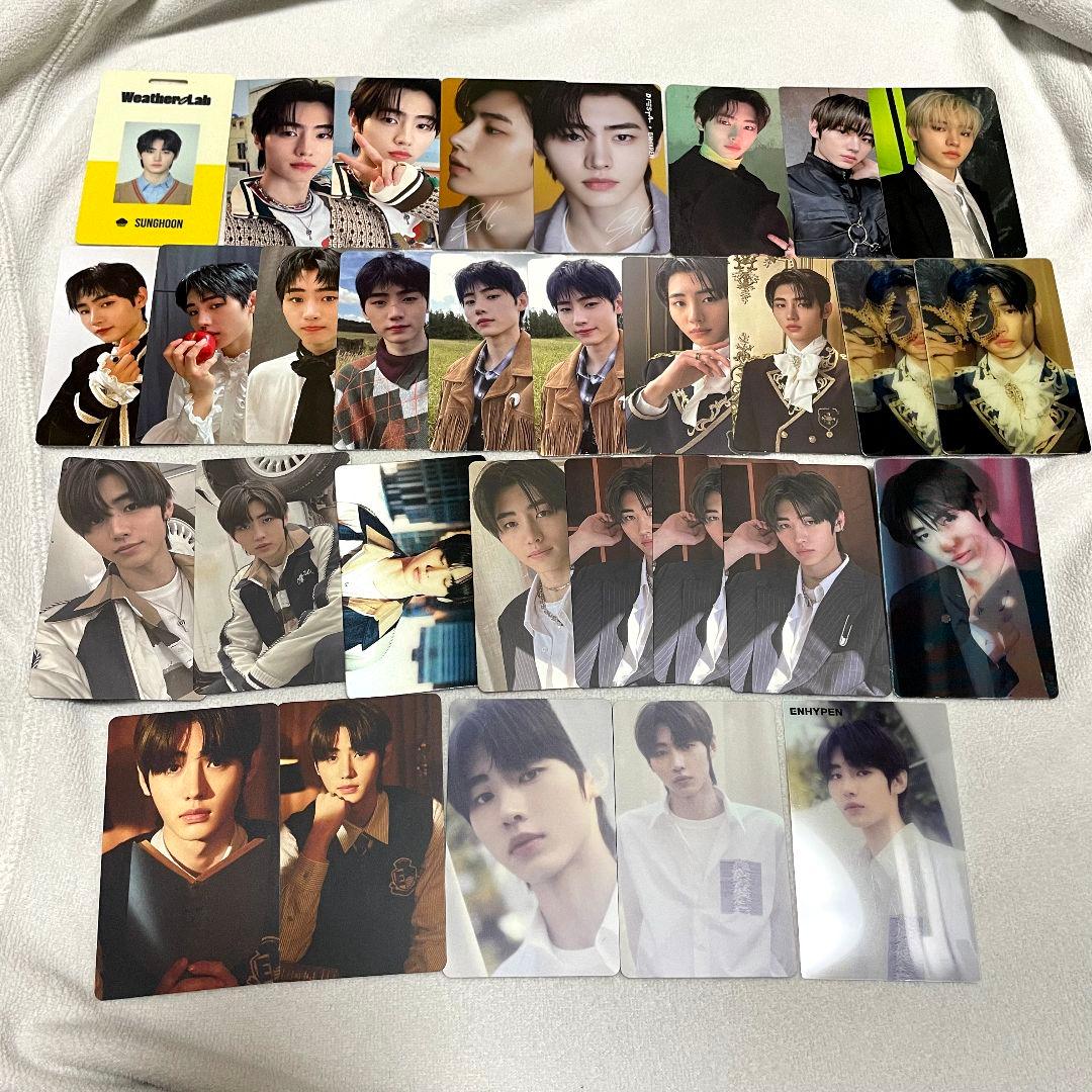 ENHYPEN SUNGHOON トレカ 缶バセット