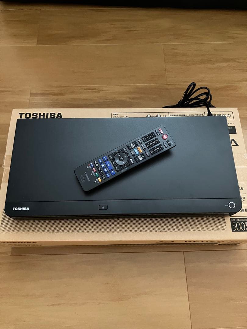 TOSHIBA REGZA DBR-W509 HDDブルーレイレコーダー