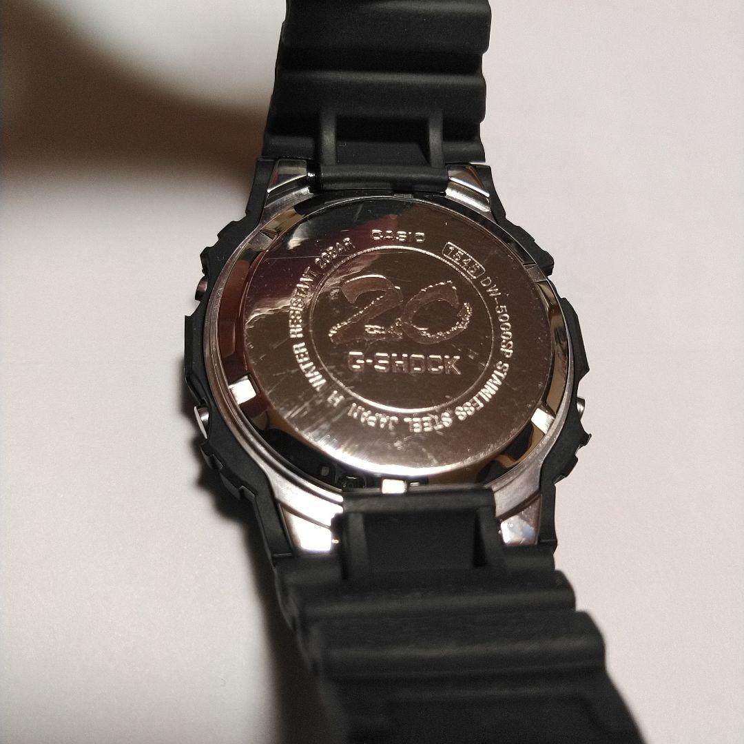 【未使用】CASIO G-SHOCK　20周年記念　限定品　DW-5000SP