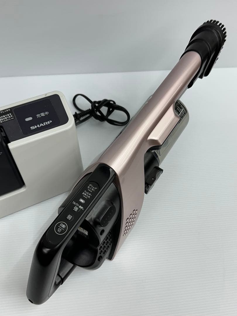 中古　2020年製　動作保証　掃除機　シャープ　EC-VR3S-N 充電器セット