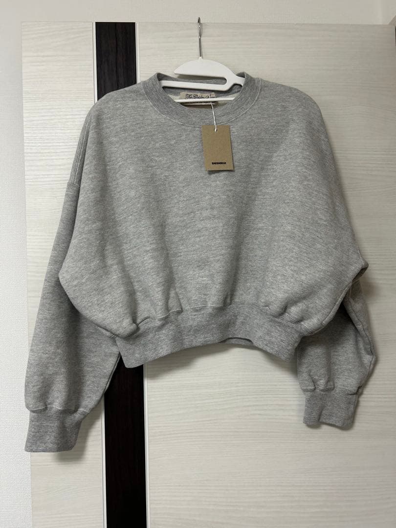 SHISHIKUI ★ Brushed Crew グレー