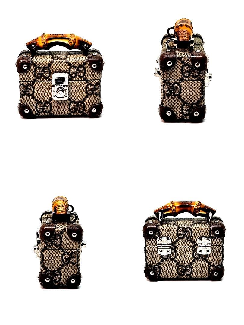 GUCCI (グッチ) Airpods Pro ケースGG総柄 バンブーハンドル