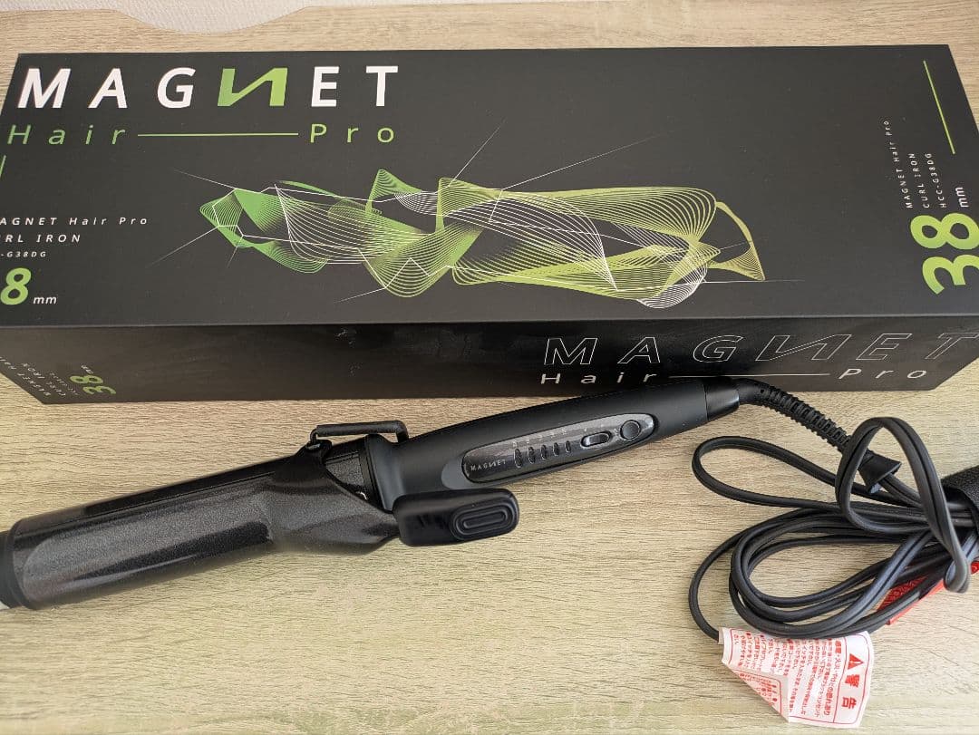マグネットヘアプロ カールアイロン 38mm