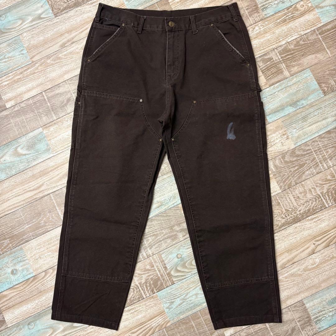 d*e様 carhartt カーハート ダブルニー B136 DKB ブラウン