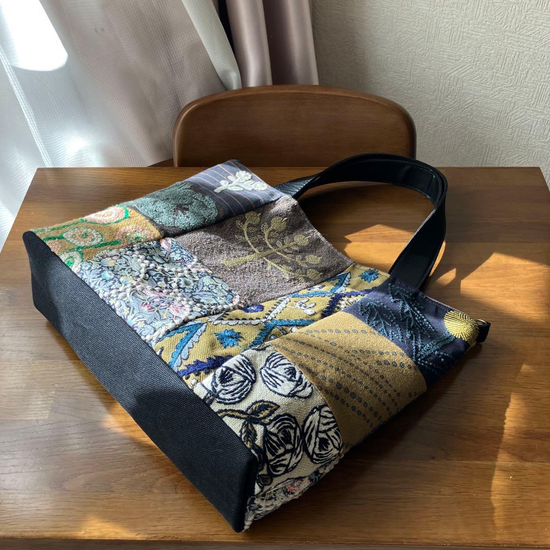 ミナペルホネン⚮ rosy.path.forestdiamond他パッチバッグ