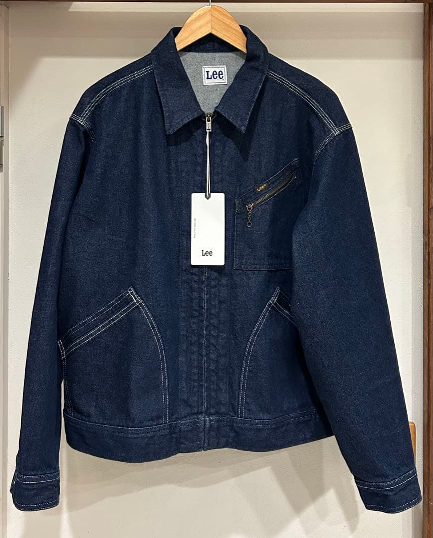 極美品　91-B デニム　ジップアップ　ジャケット　LM7302 lee 91b