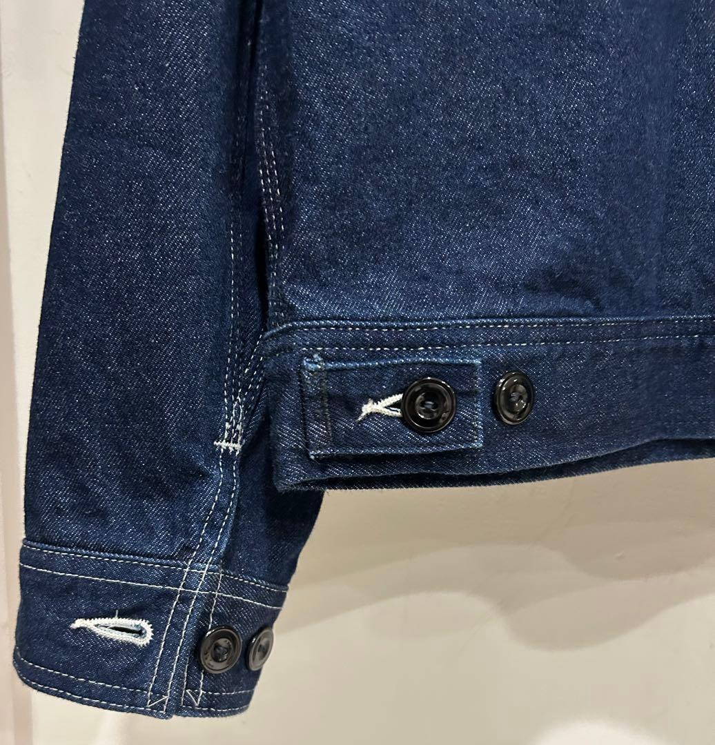 極美品　91-B デニム　ジップアップ　ジャケット　LM7302 lee 91b