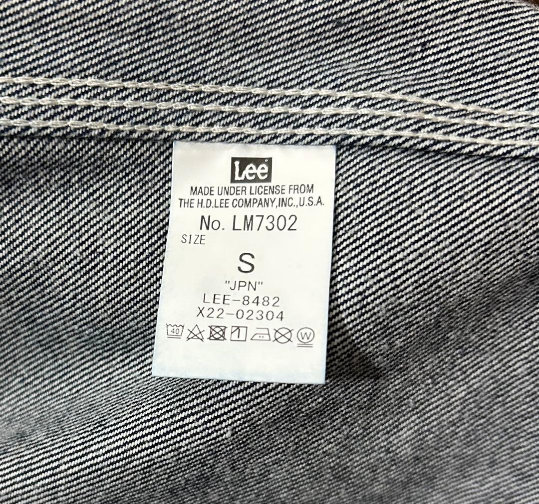 極美品　91-B デニム　ジップアップ　ジャケット　LM7302 lee 91b