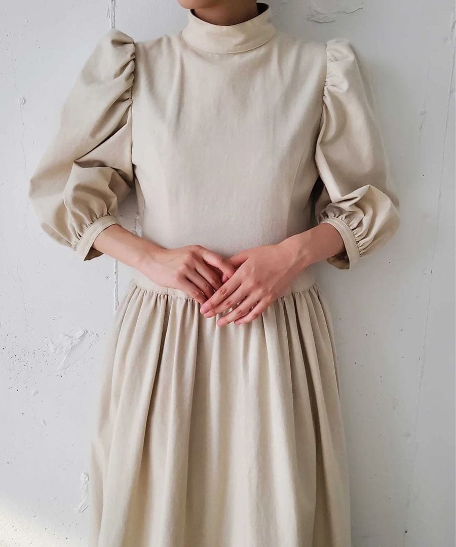 foufou キャンディードレス クレイジーガーデン ハイネックギャザードレス