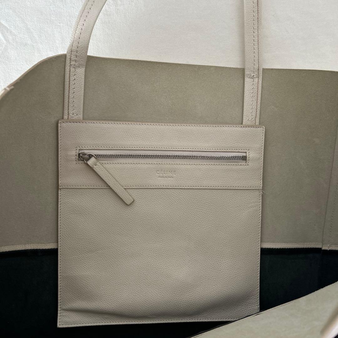 CELINE トートバッグ 肩掛け ホリゾンタルカバ バイカラー