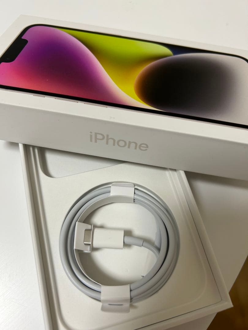 iphone 14 / 258G / starlight / simフリー