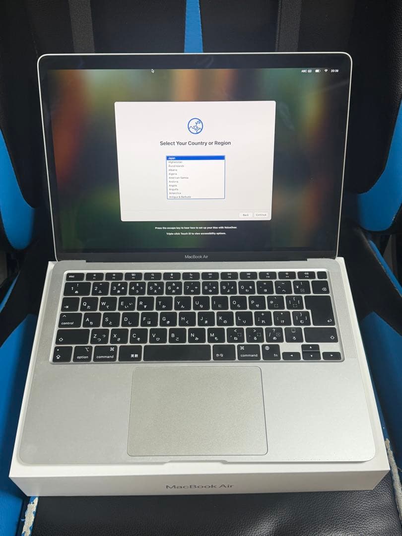 M1 MacBook Air 13インチ 8GB 256GB シルバー