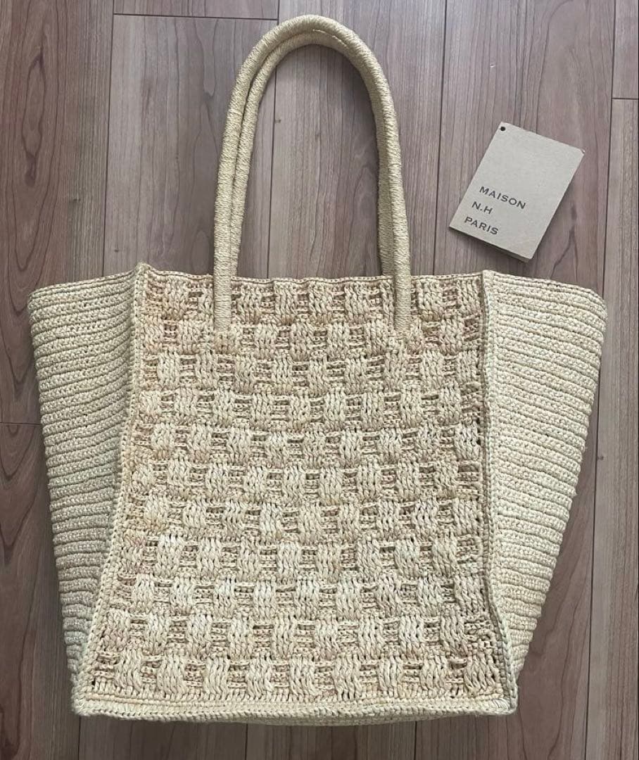 RHCで購入　MAISON N.H PARIS かごバッグ ベージュ