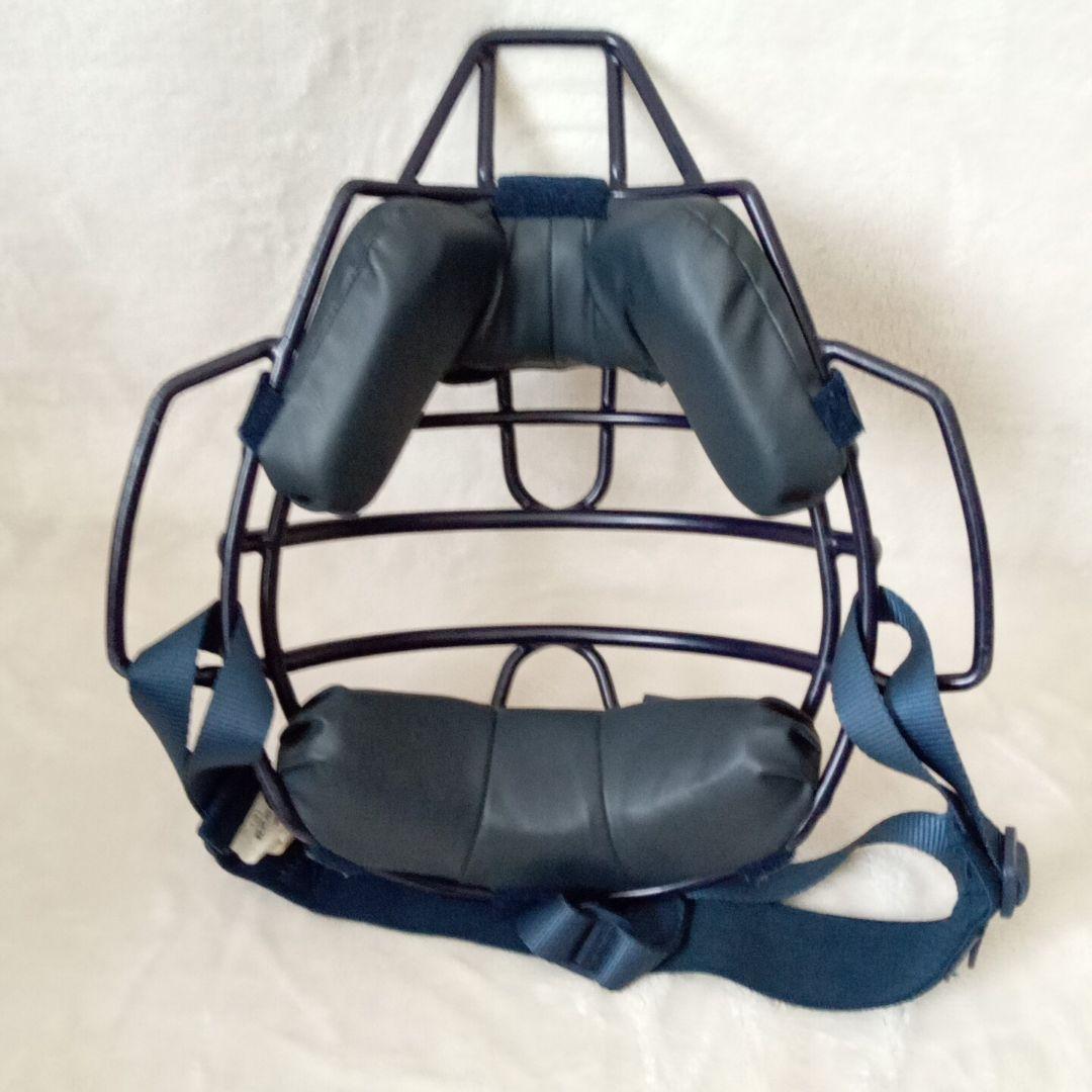 ミズノ 野球 軟式用 キャッチャー ヘルメット Oサイズ&マスク ブラック