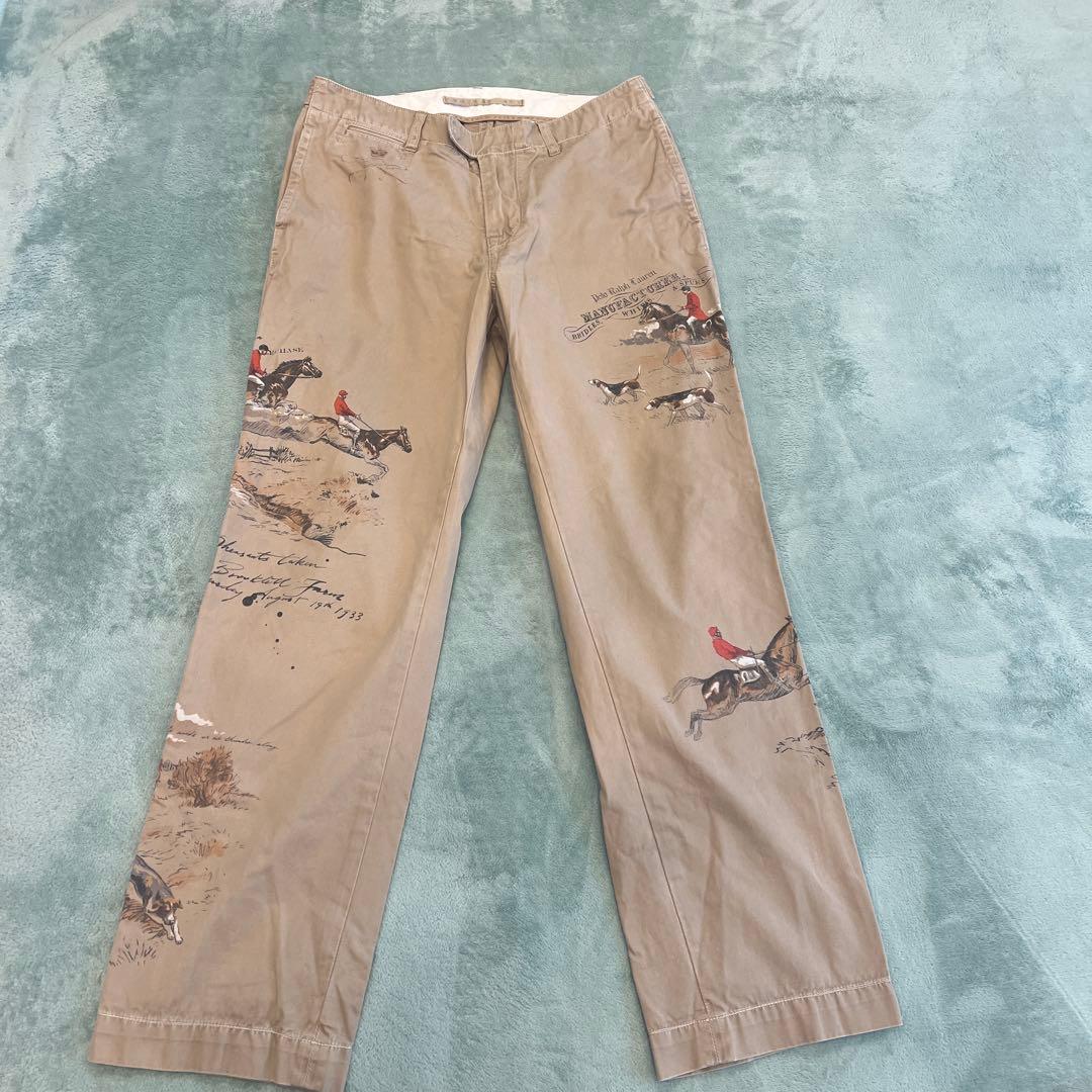 専用　希少　Polo Ralph Lauren プリントチノ