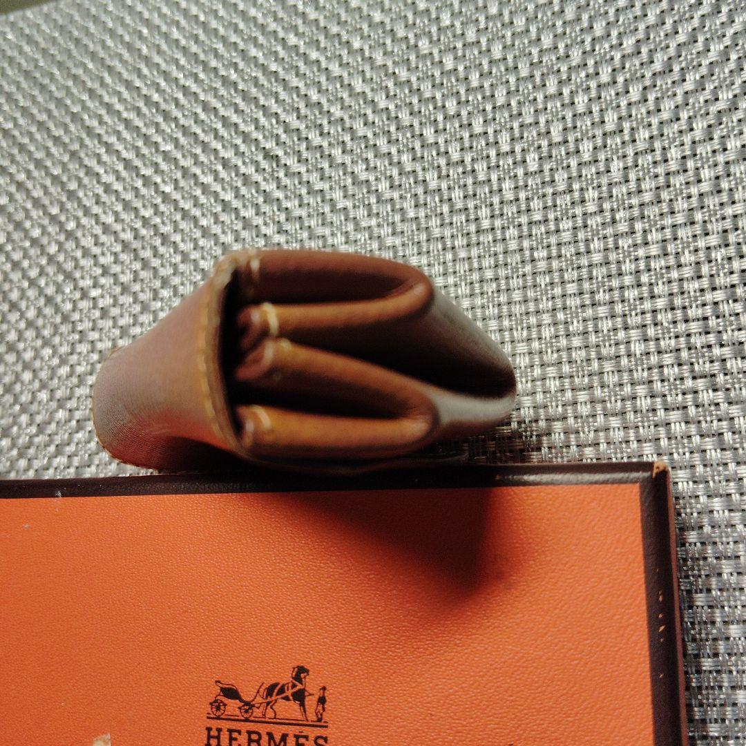 HERMES エルメス　ケース　ルヴァンキャトル　ブラウン　N刻