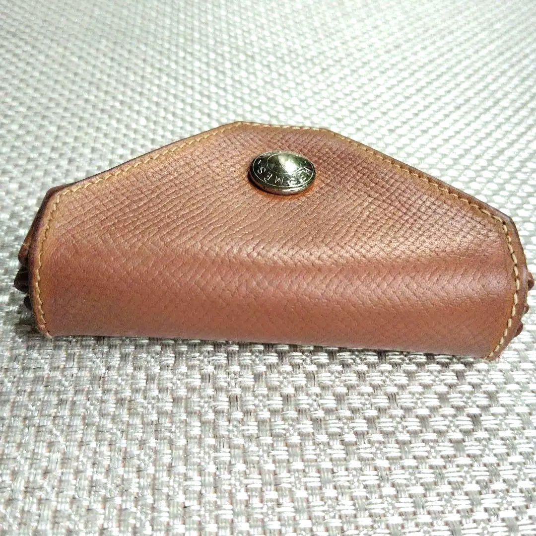 HERMES エルメス　ケース　ルヴァンキャトル　ブラウン　N刻