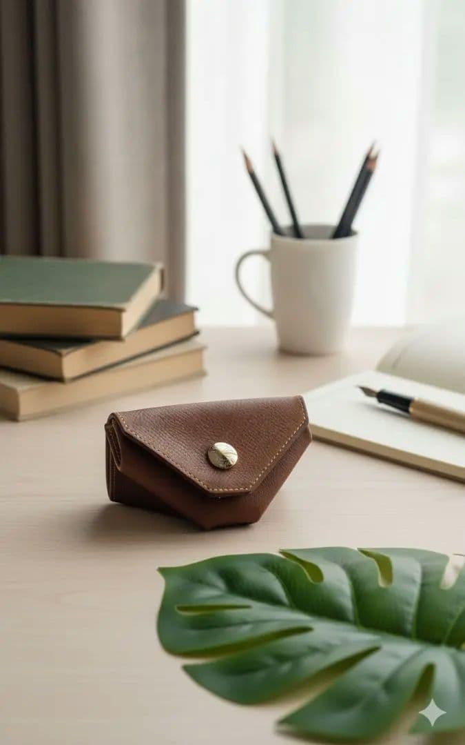 HERMES エルメス　ケース　ルヴァンキャトル　ブラウン　N刻