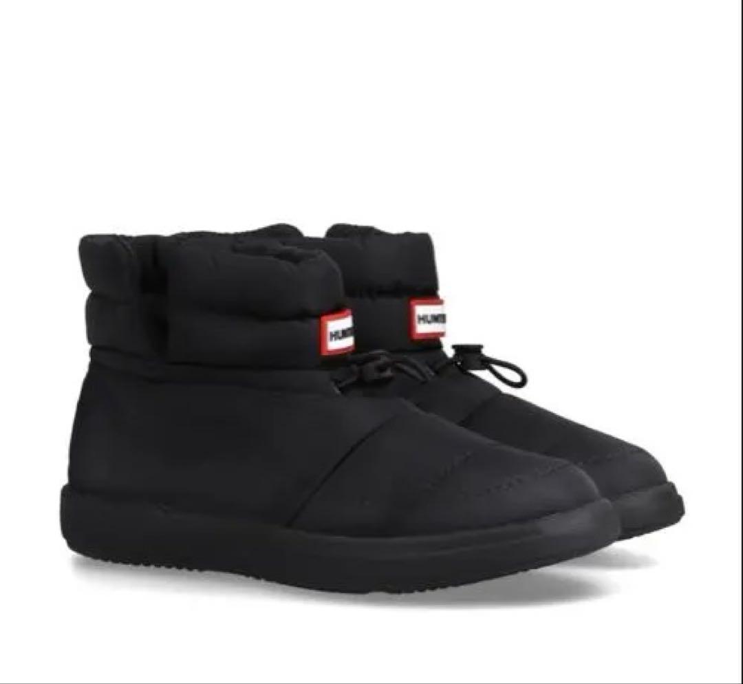 限定期間出品。HUNTER ブラックブーツ 防水性　39 スノーブーツ　UGG