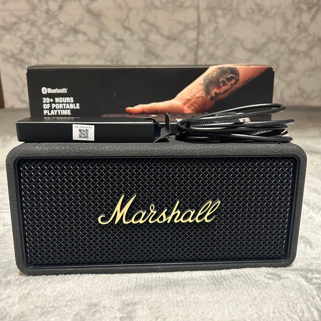 【新品】Marshall Middleton ワイヤレススピーカー ブラック