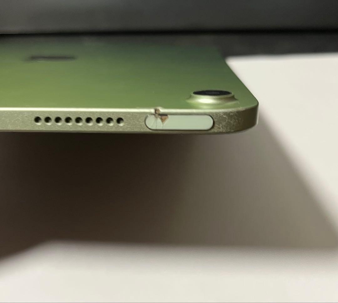 ジャンクiPad Air4 64GB グリーン 曲がりあり Touch ID不可