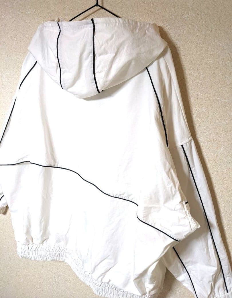 レフレム　ナイロンパーカー　ビッグシルエット　ジャケット　ライン切替　美品