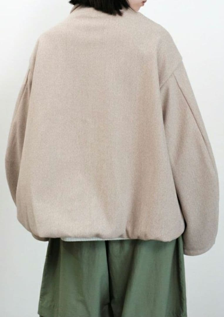 ☆星☆彡☆新品☆ nunuforme メルトンクロスドレープカラーコート