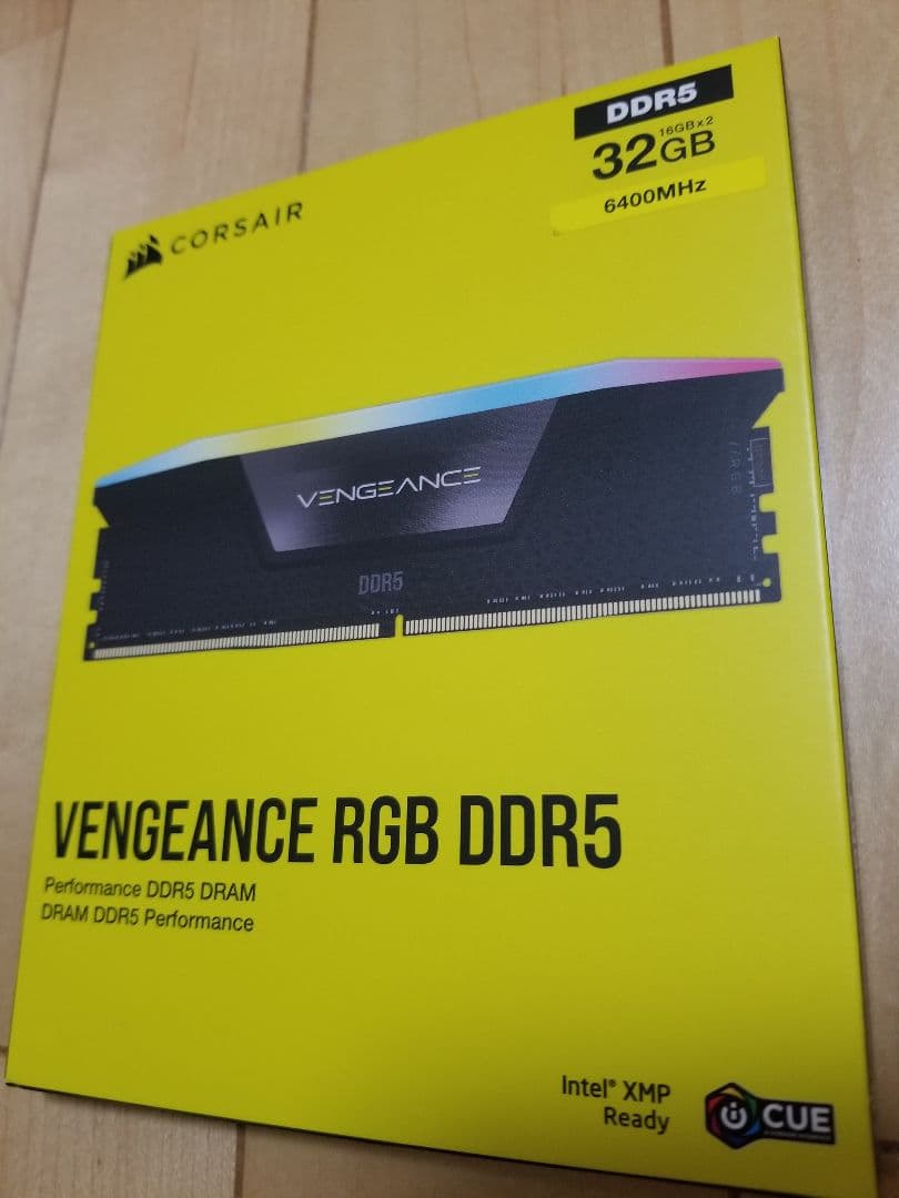 【デスクトップ用】DDR5-6400 32GB(16GB×2枚) RGB