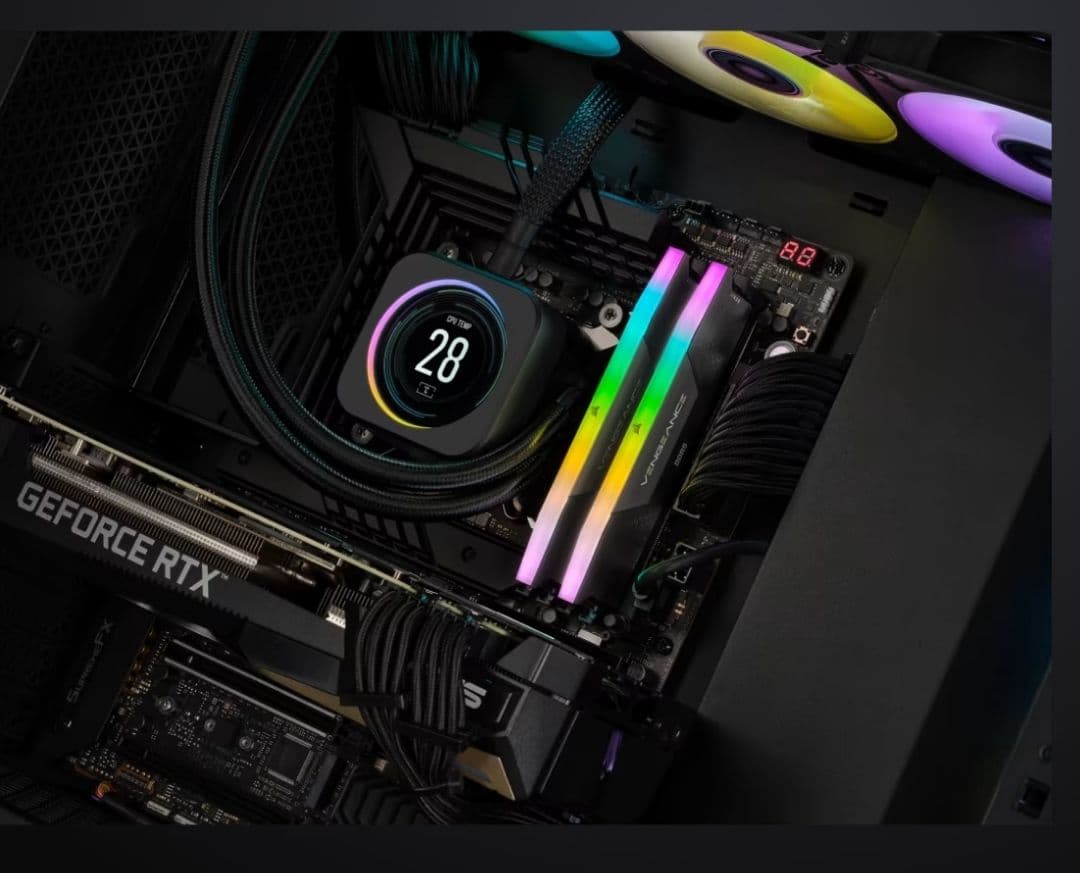 【デスクトップ用】DDR5-6400 32GB(16GB×2枚) RGB