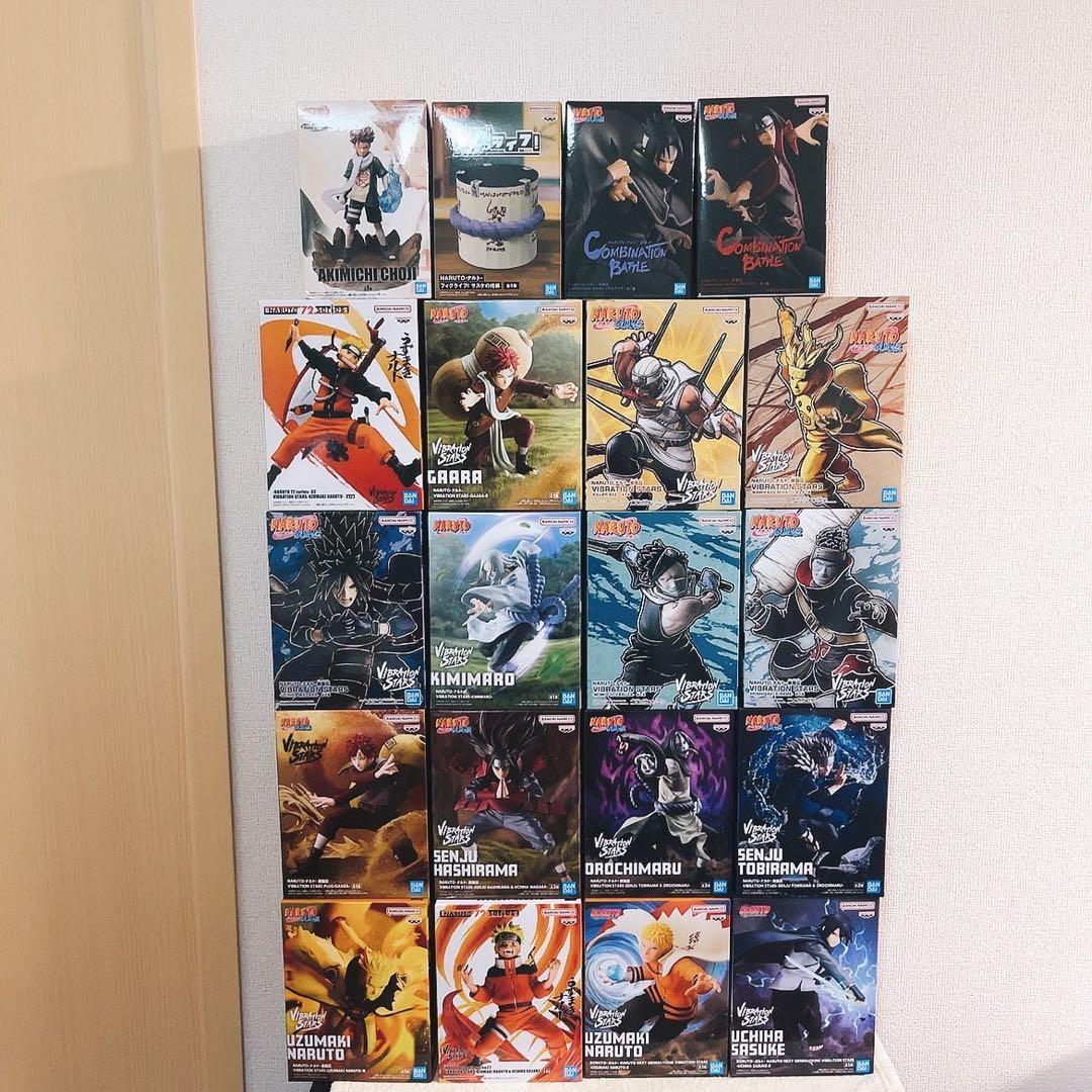 NARUTO ナルト 疾風伝 VIBRATION STARS フィギュア 20個