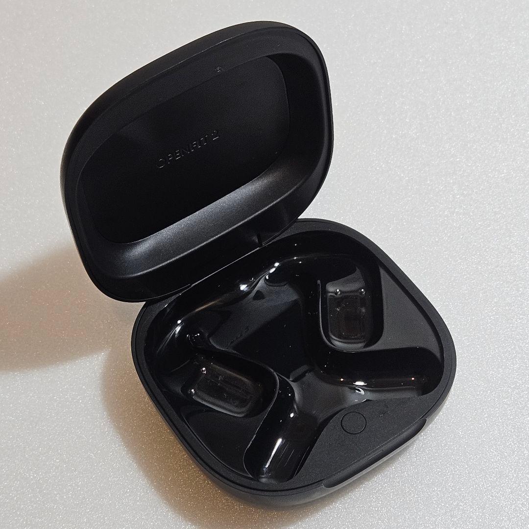 Shokz OpenFit 2 充電ケース ブラック 動作確認済