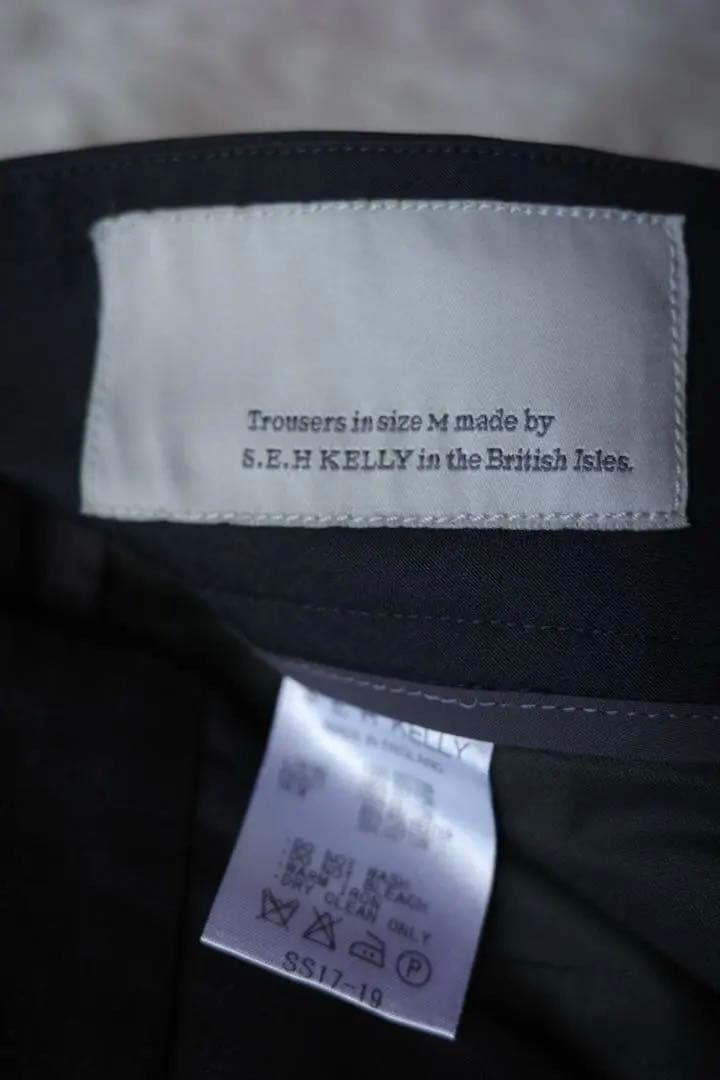 【英国製・美品】 S.E.H KELLY コットンジャケット グレー S