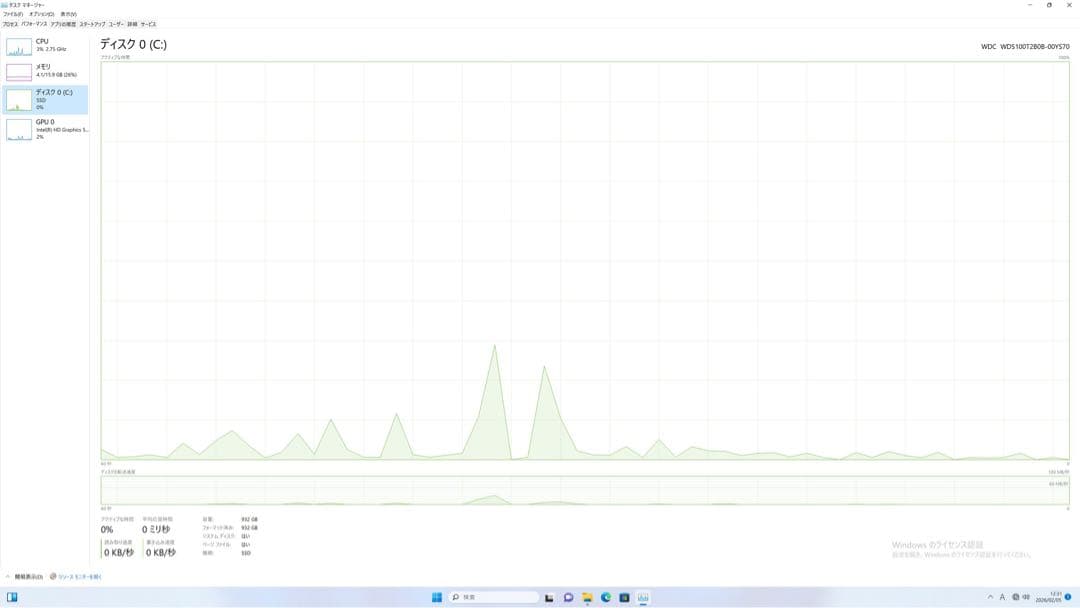デスクトップPC windows 16GB 1TB
