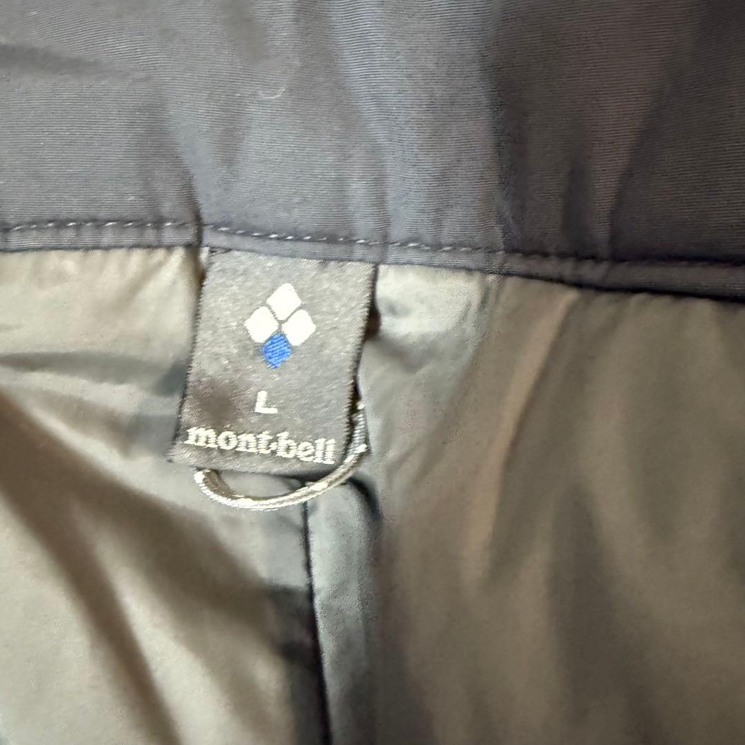 モンベル ドライテックインシュレーテッドパンツ　シンサレート　L　黒