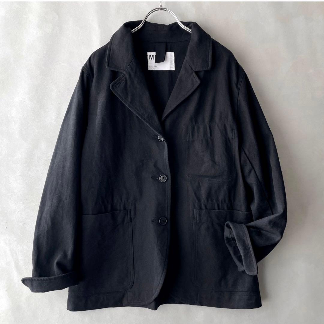 美品✨MHL 23SS 洗える　リネンコットン　ドリルジャケット　サイズ2 M