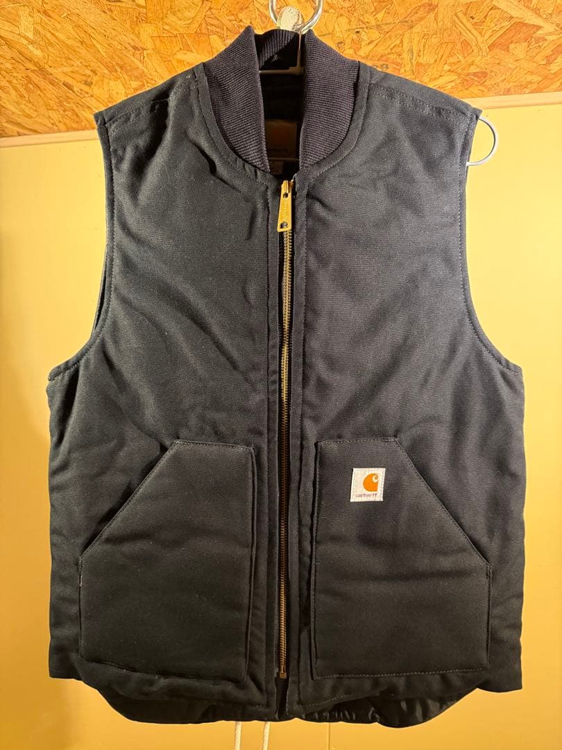 Carhartt ブラック ダックベスト Sサイズ
