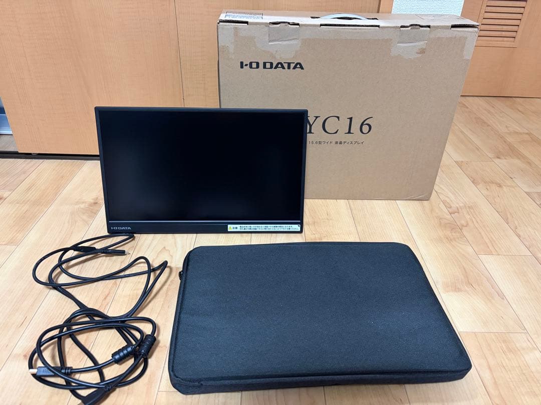 IODATA モバイルモニター 15.6インチ 持ち運び EX-YC162H