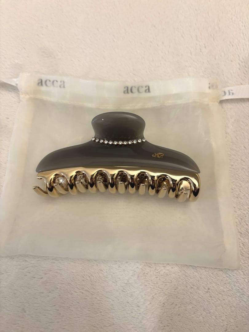 【ACCA】ニューコラーナ クリップ Lサイズ グレー