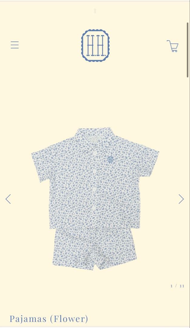 House on the hill / Pajamas（Flower） 90