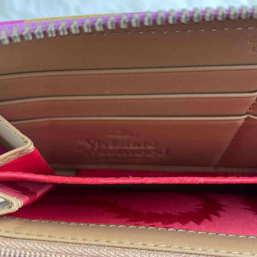 希少 ヴィヴィアンウエストウッド 長財布 バンビ  ラウンドジップ 星柄