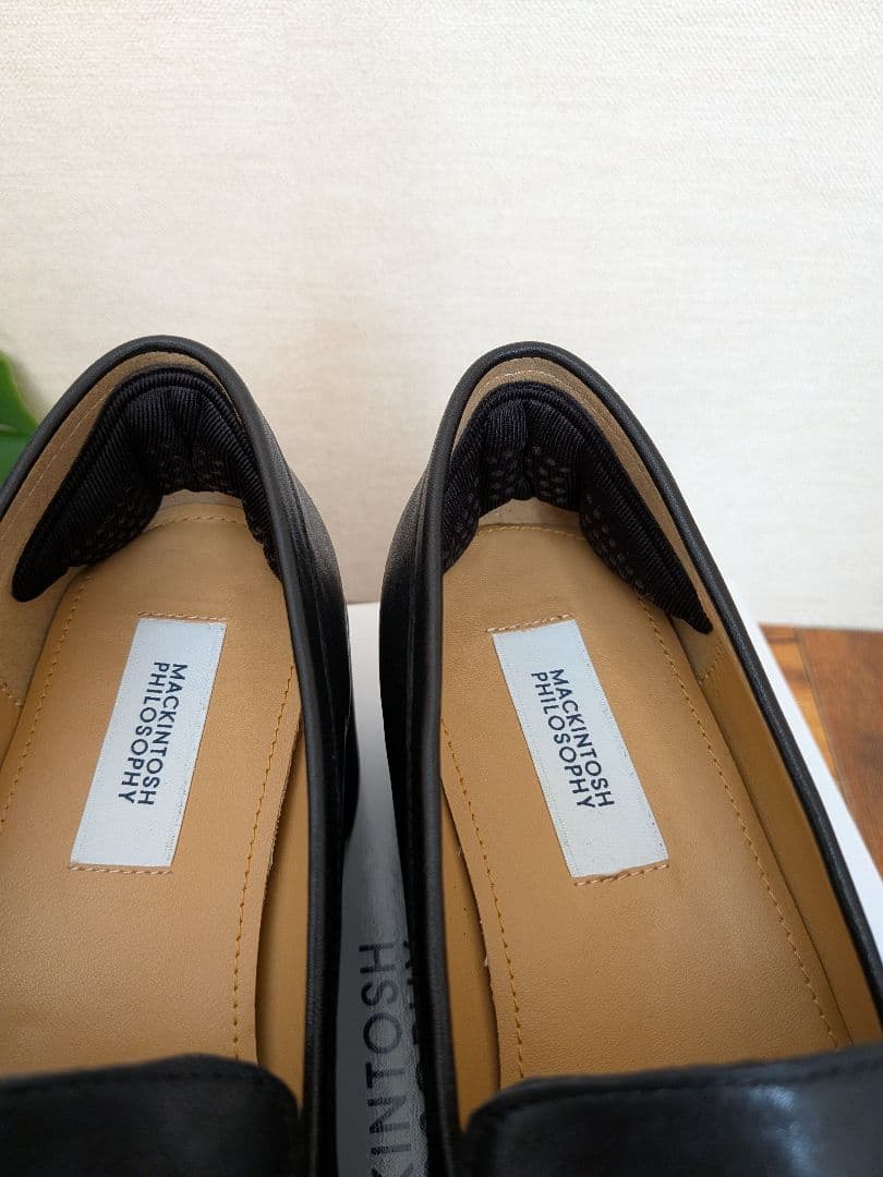MACKINTOSH PHILOSOPHY チェーンモチーフ ローファー