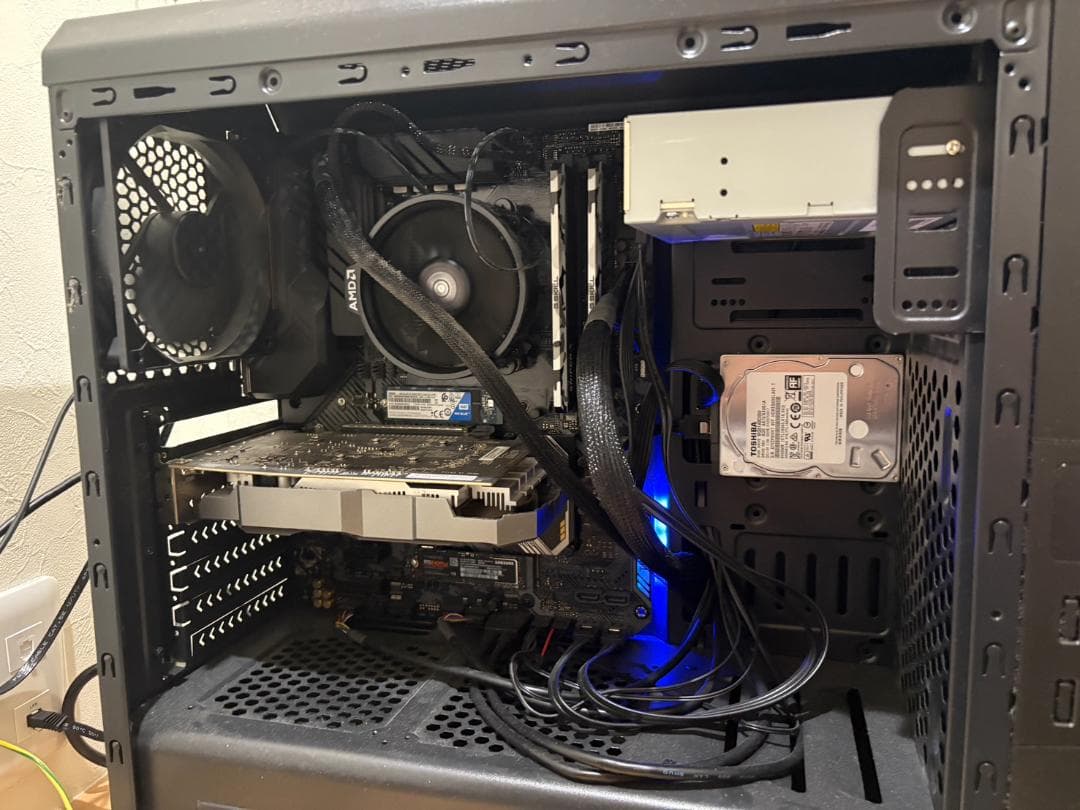 自作パソコン　AMD　Ryzen5　3600　動作確認済み