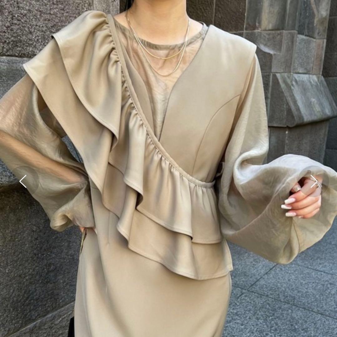 【CAPRICIEUX LE'MAGE】 オケージョン3SETフリルワンピース