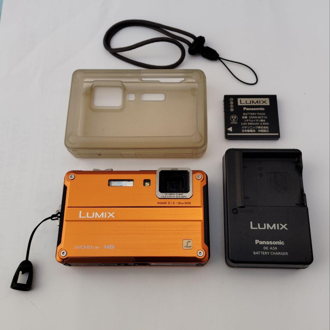 【美品】パナソニック　ルミックス　 オレンジ