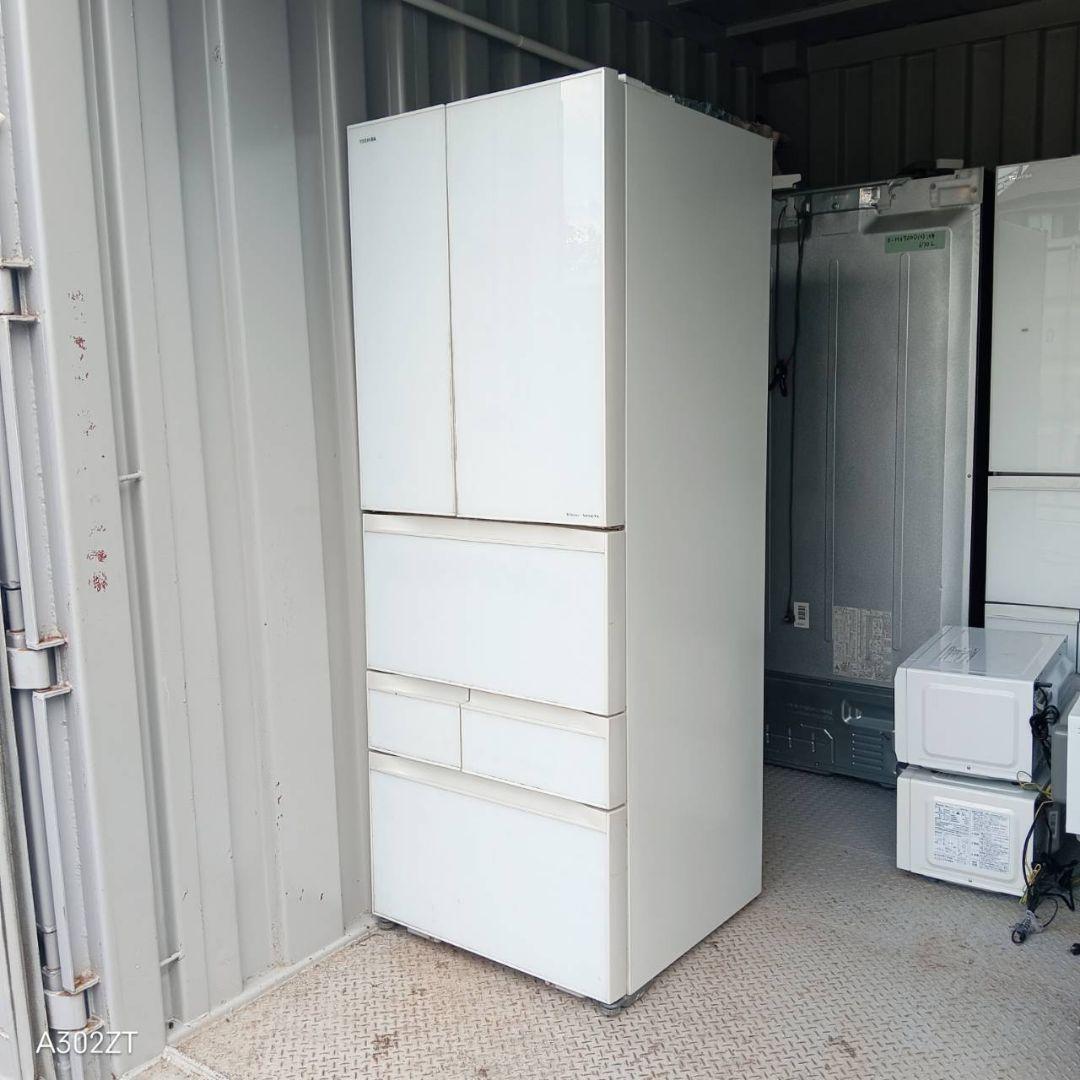 ◯送料設置無料　東芝　自動製氷機能付大型冷蔵庫　人気モデル　510L