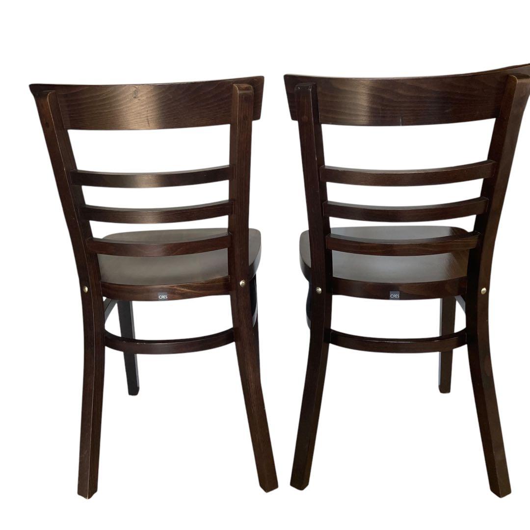 アンティーク パブリック クレス CRES チェア 椅子 2脚セット　③④