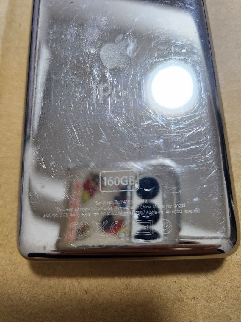 Apple iPod Classic 160GB A1238 ブラック　黒